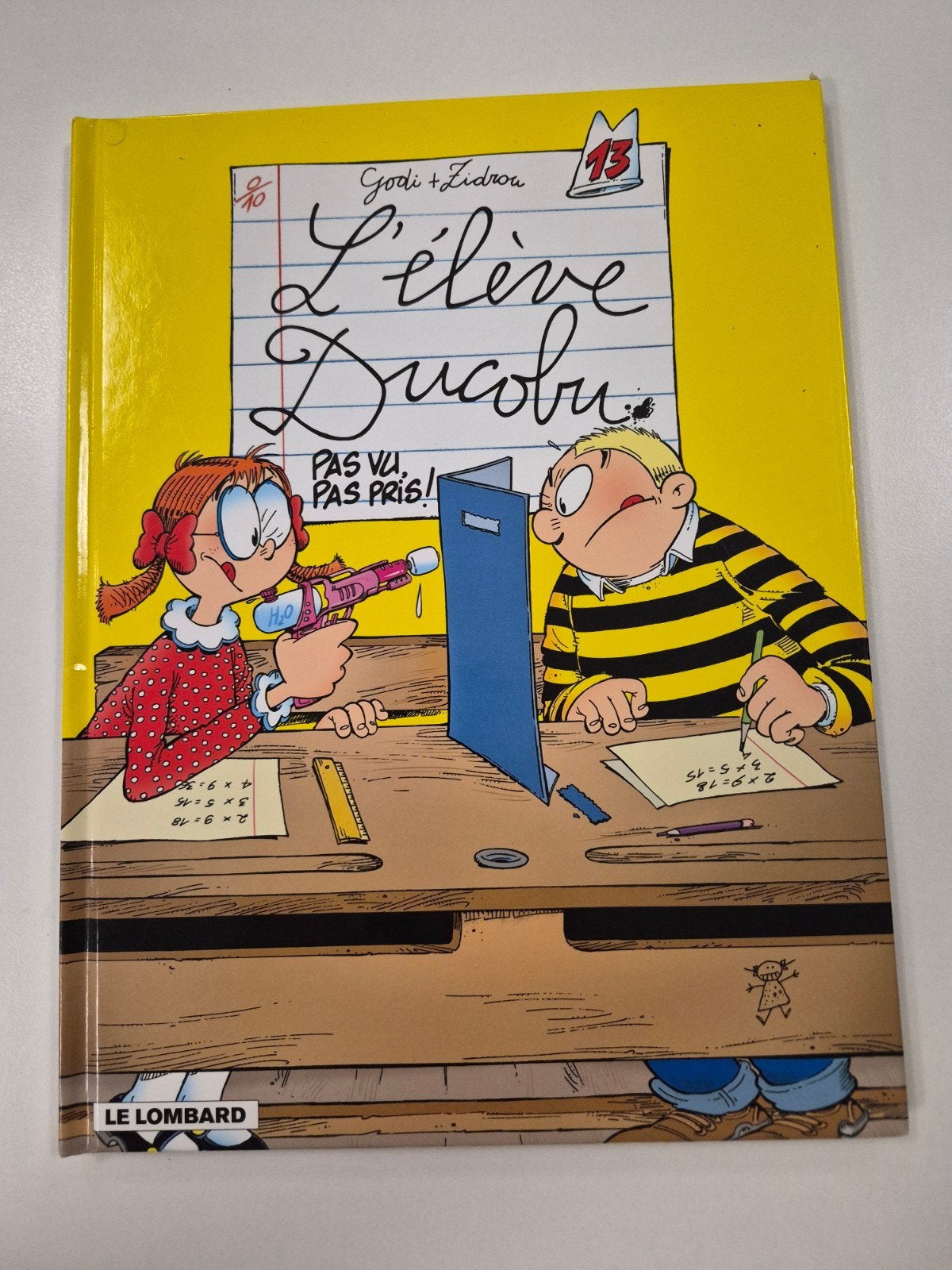 BD "L’élève Ducobu: Pas vu, pas pris!", Livres, Godi+ Zidrou, Enlèvement ou Envoi, Une BD, Utilisé