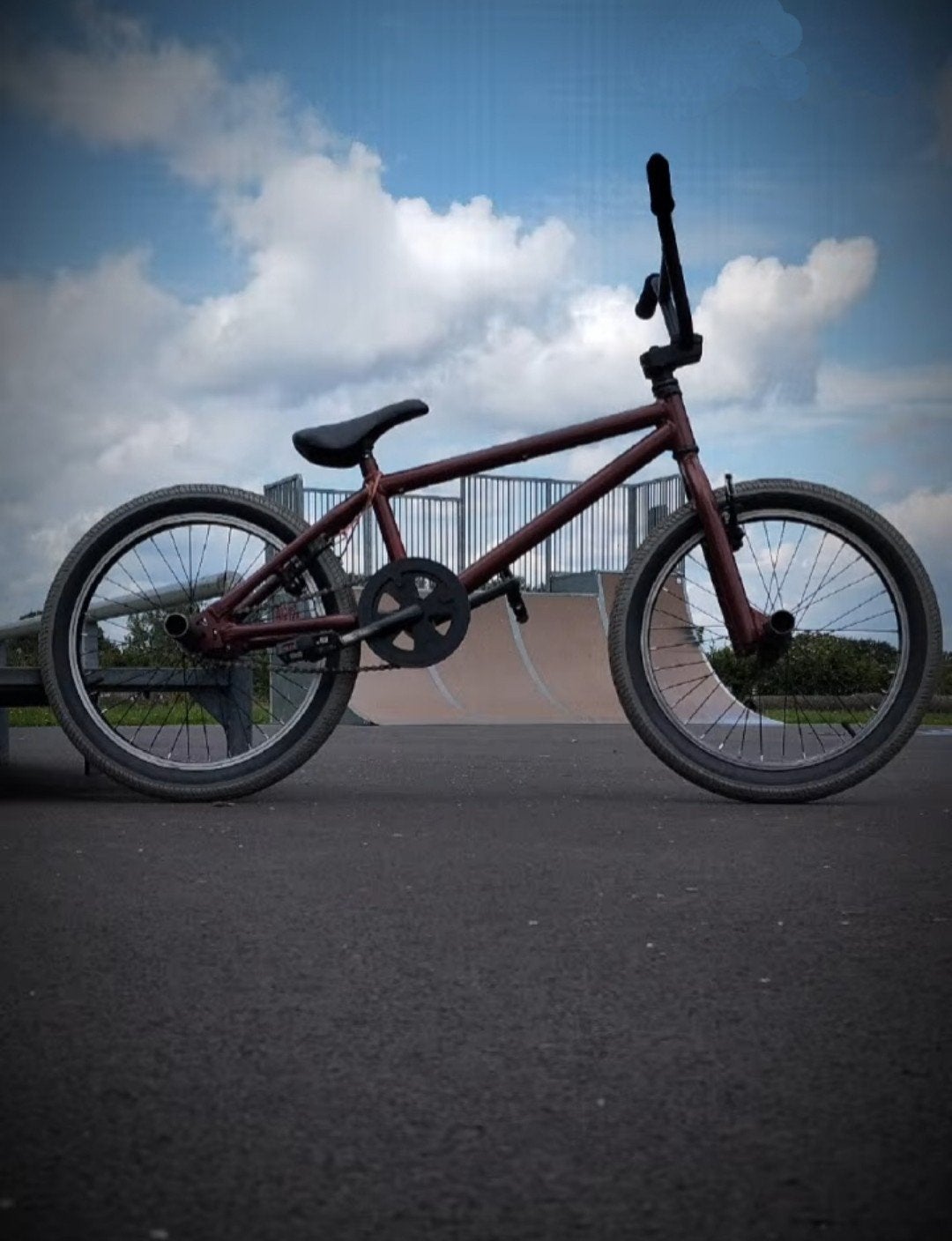 bmx, Fietsen en Brommers, Ophalen, Gebruikt, Staal, Velgrem