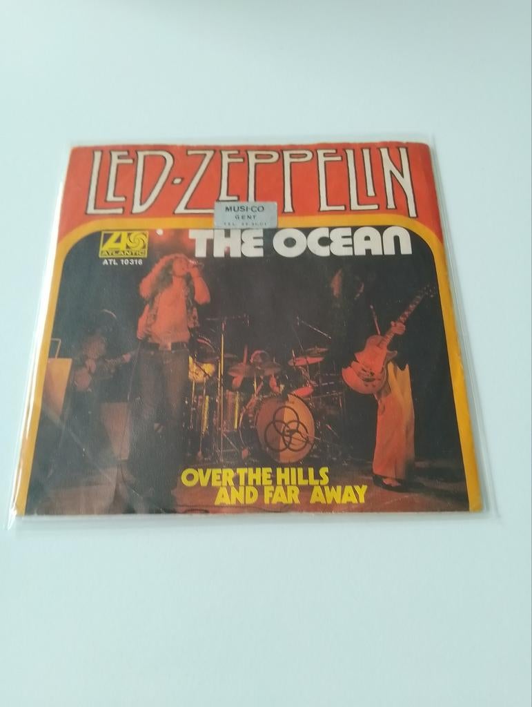 Led Zeppelin - The ocean / Over the Gilles and far away, Ophalen of Verzenden