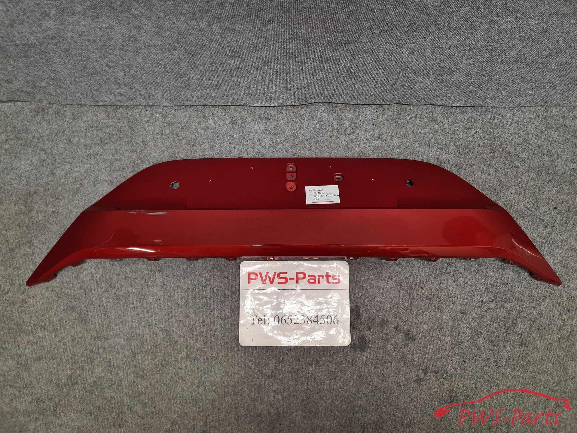 TOYOTA AYGO X ACHTERBUMPER DIFFUSER ORIGINEEL, -, Utilisé, -, -