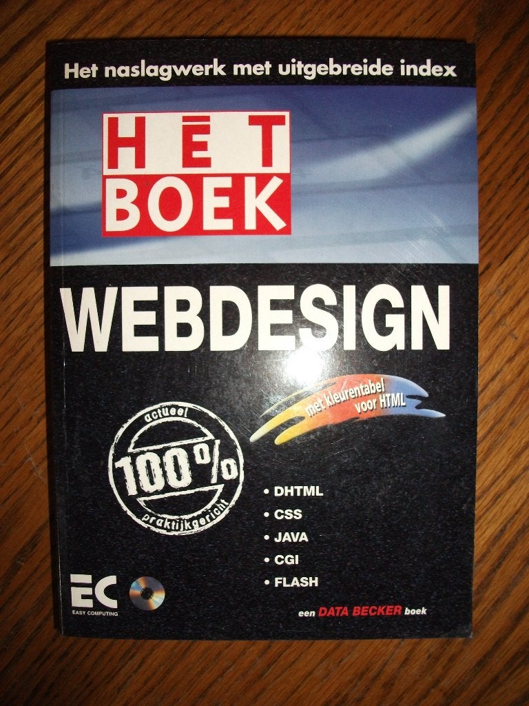 WEBDESIGN, Boeken, Informatica en Computer, Ophalen of Verzenden, Zo goed als nieuw, Internet of Webdesign