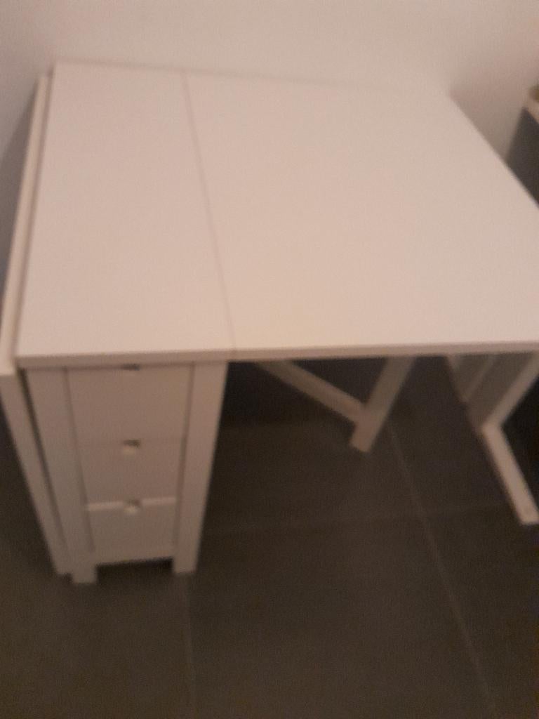 Table ikea ou bureau allongeableable, Maison & Meubles, Autres types, Utilisé, IKEA, Bois