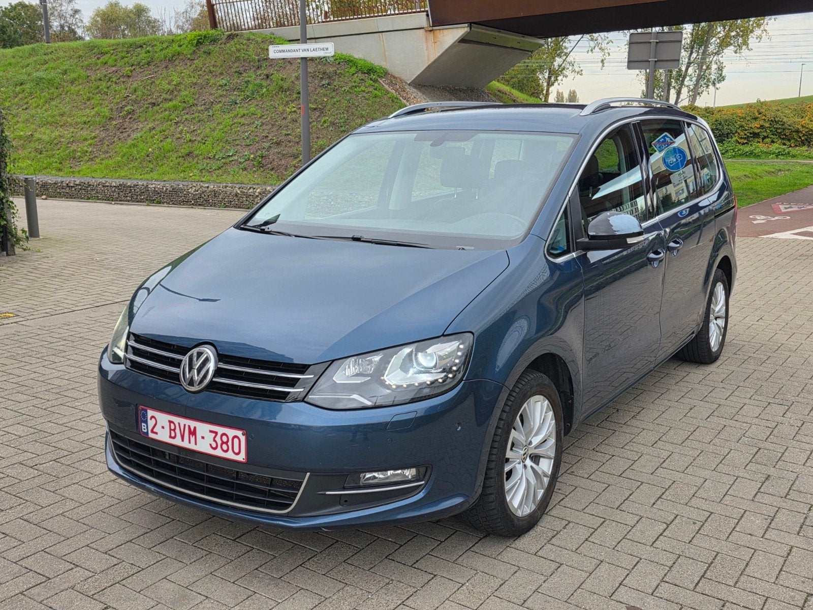 Vw sharan 2017 4X4 Full option navi camera 7PL automaat, Auto's, Automaat, https://public.car-pass.be/xxx, Bedrijf, Diesel