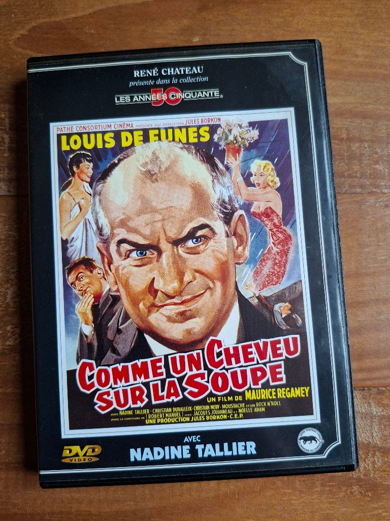 Comme un cheveu sur la soupe - Louis de Funès, CD & DVD, DVD | Comédie, Utilisé, Comédie d'action, Enlèvement ou Envoi