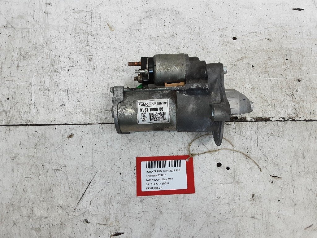DÉMARREUR Ford Transit Connect (PJ2) (KV6T-11000-BC), Mevr. I. Hauben, Rue de l'Espoir 34 34
4030  GRIVEGNÉE, BE, Info@Collignon.be