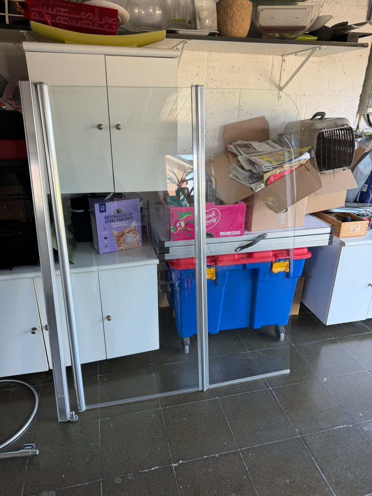 Douchewand voor op bad, Bricolage & Construction, Enlèvement, Comme neuf, Baignoire