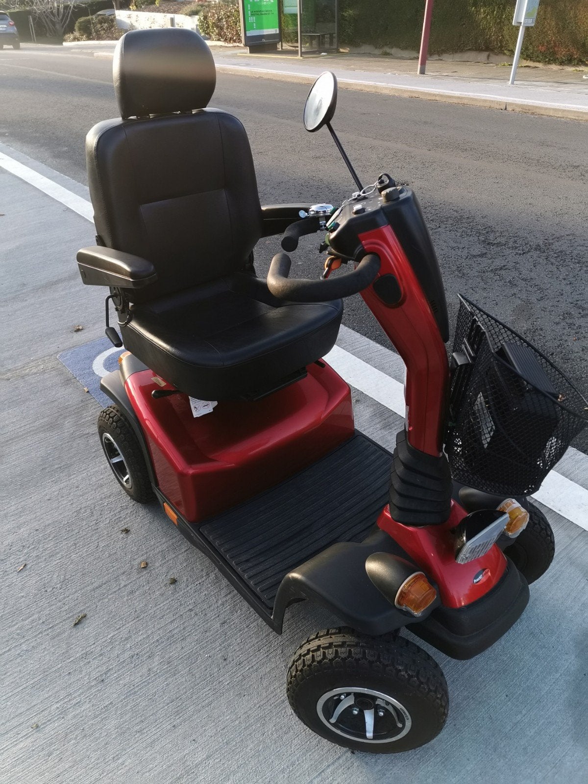 Batteries neuves pour trottinette PractiComfort Cyclone 15 0, Enlèvement ou Envoi, Pliant, Comme neuf, Fauteuil roulant électrique