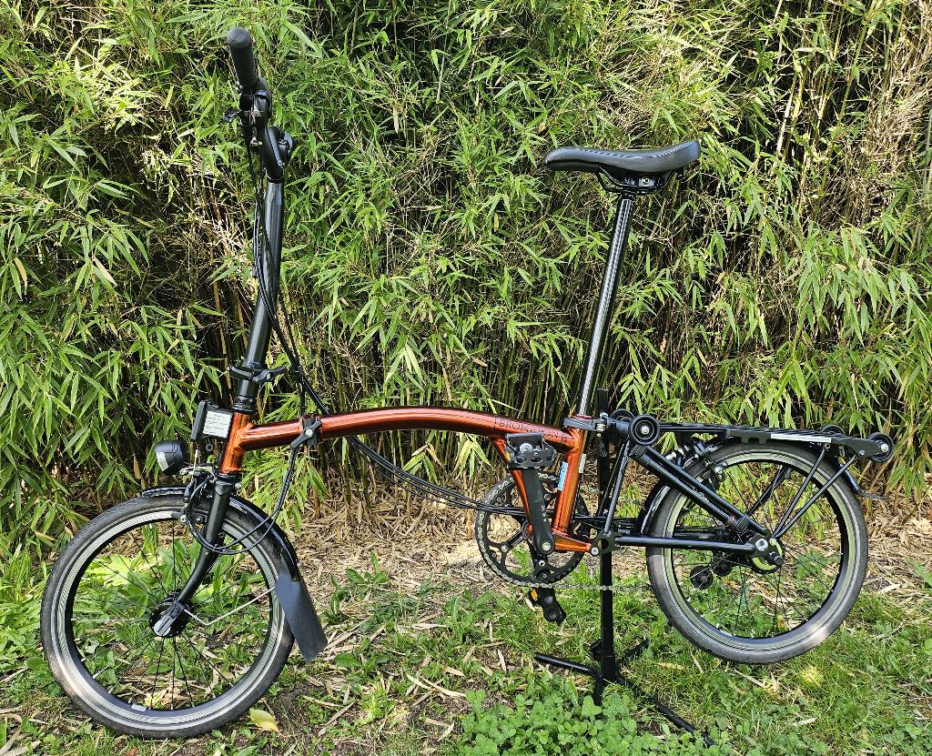 Brompton H6R Flame lacquer, Ophalen, Gebruikt, Brompton, Versnellingen
