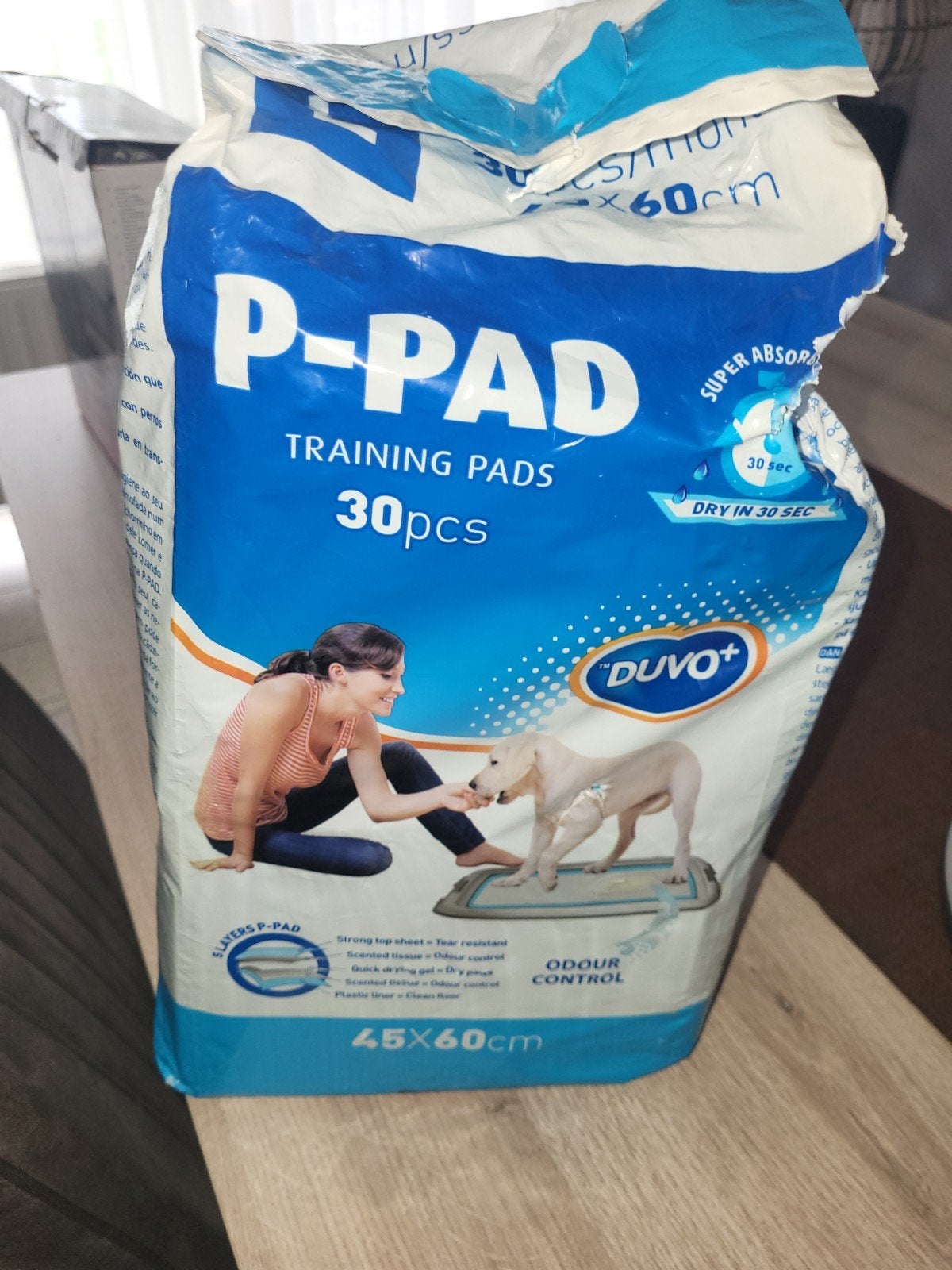 Hondjes zindelijk te maken Lo, Ophalen