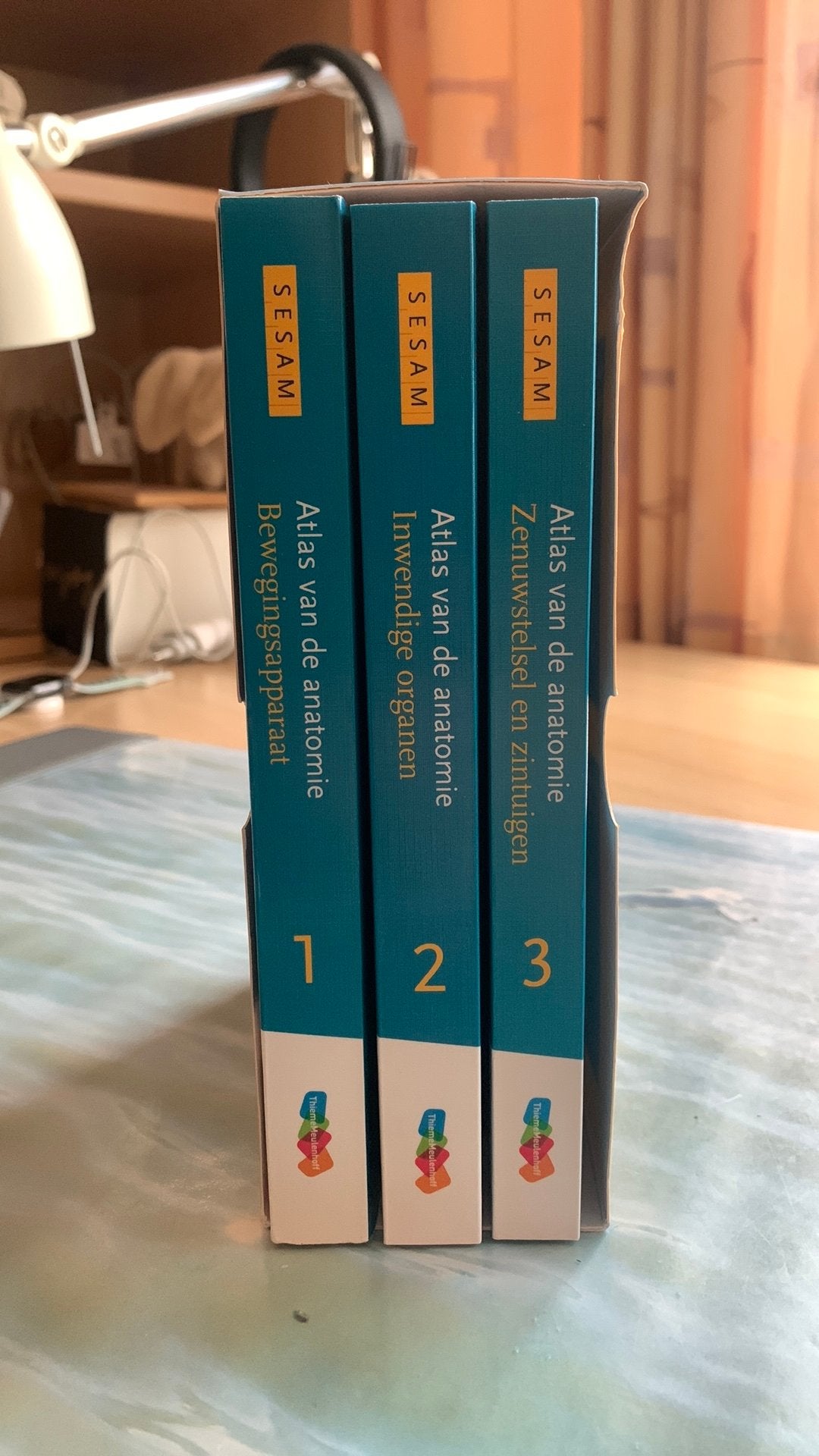 Atlas vd anatomie delen 1,2,3 in cassette, Boeken, Ophalen of Verzenden, Nederlands