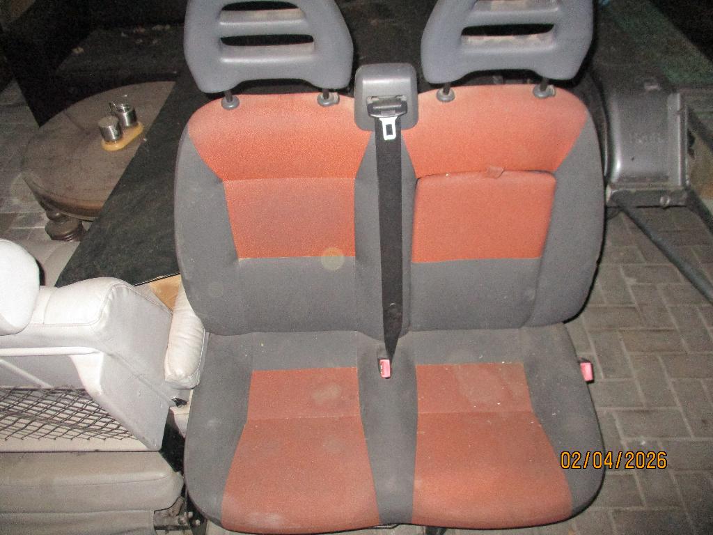 Fiat Ducato  Peugeot Boxer Citroen Jumper Stoel  2 Zitsbank, Ophalen, Gebruikt, Citroën