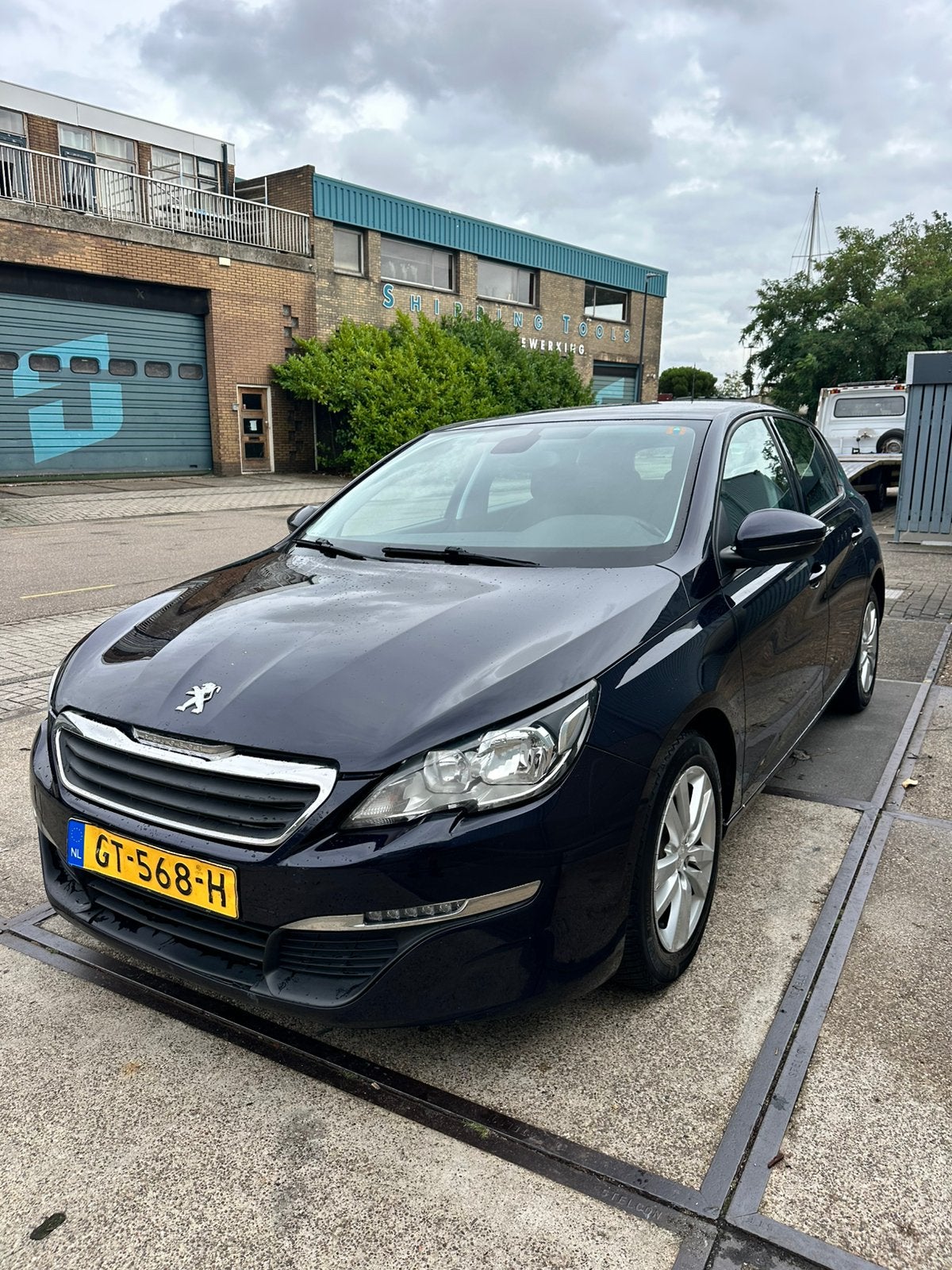 Peugeot 308 1.2E-THP 81/110 5-D 2015 Blauw, Auto's, Peugeot, Blauw, Bedrijf, Handgeschakeld, Airconditioning
