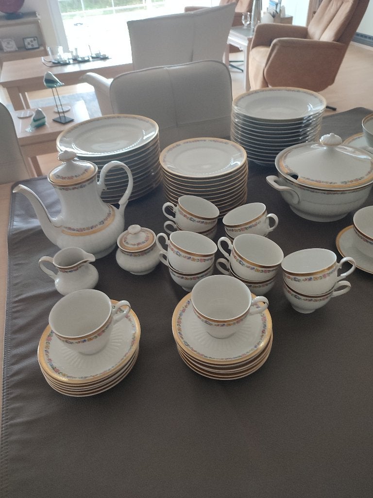poseleinen eetservies mitterteich, Antiek en Kunst, Ophalen