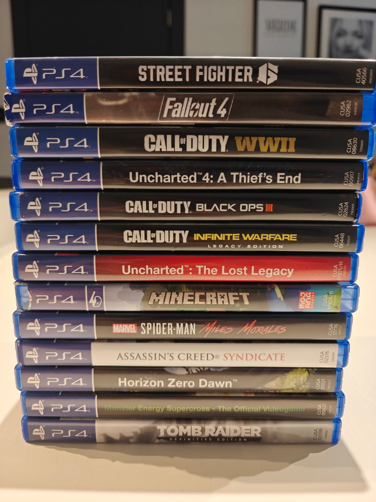 PS4 games, Enlèvement, Utilisé