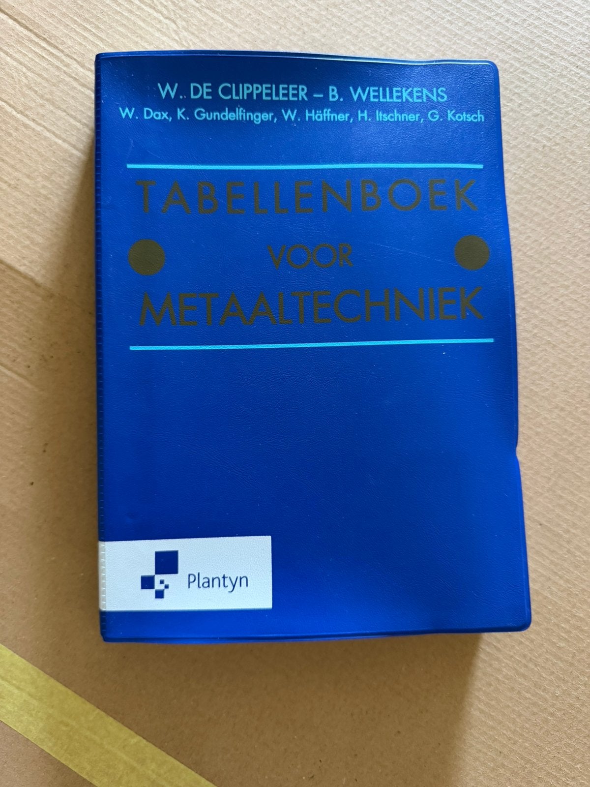 Tabellenboek voor metaaltechniek, Boeken, Ophalen of Verzenden
