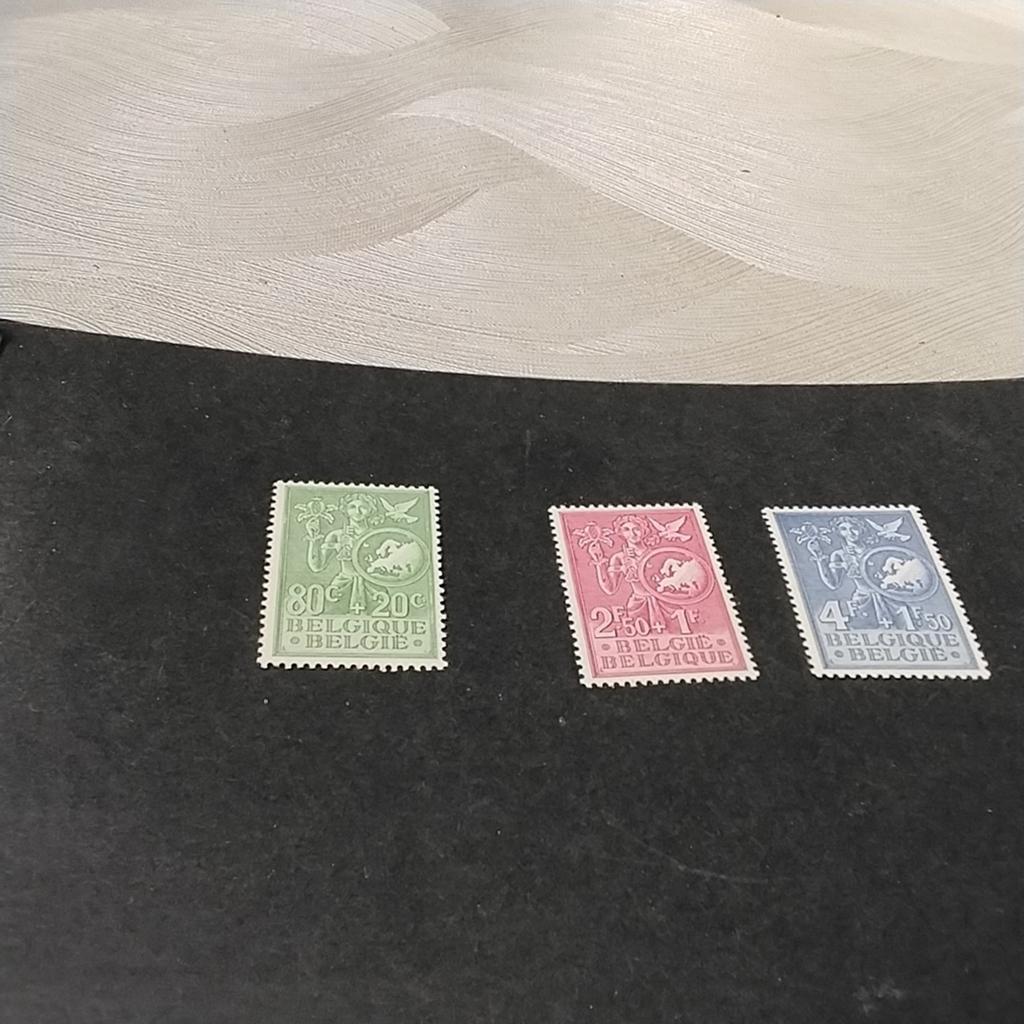 BELGIE 927/929 postfris met cote 67,00 €, Ophalen of Verzenden, Postfris