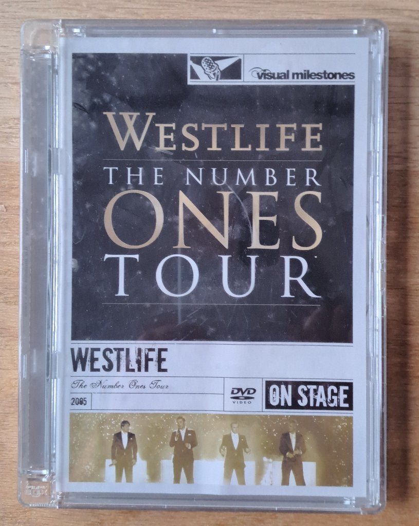 DVD - Westlife The Number Ones Tour 2005, Engels, Alle leeftijden, Ophalen of Verzenden, Zo goed als nieuw