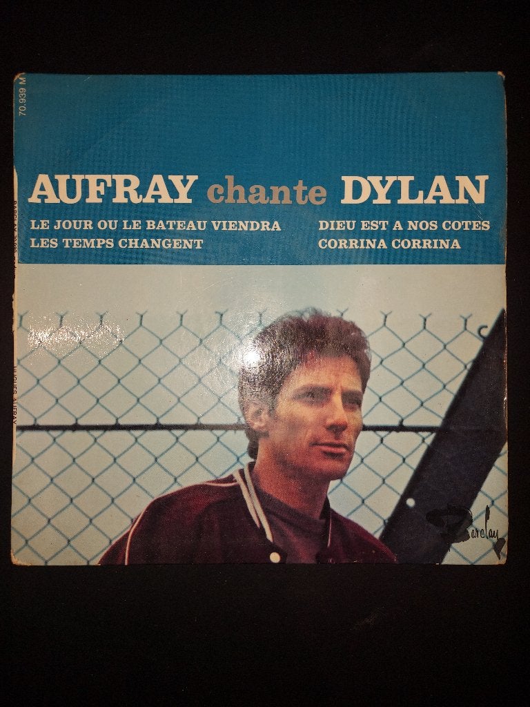 Vinyle : Hugues Aufray chante Dylan (4 titres). 45t., Enlèvement, Utilisé, Pop