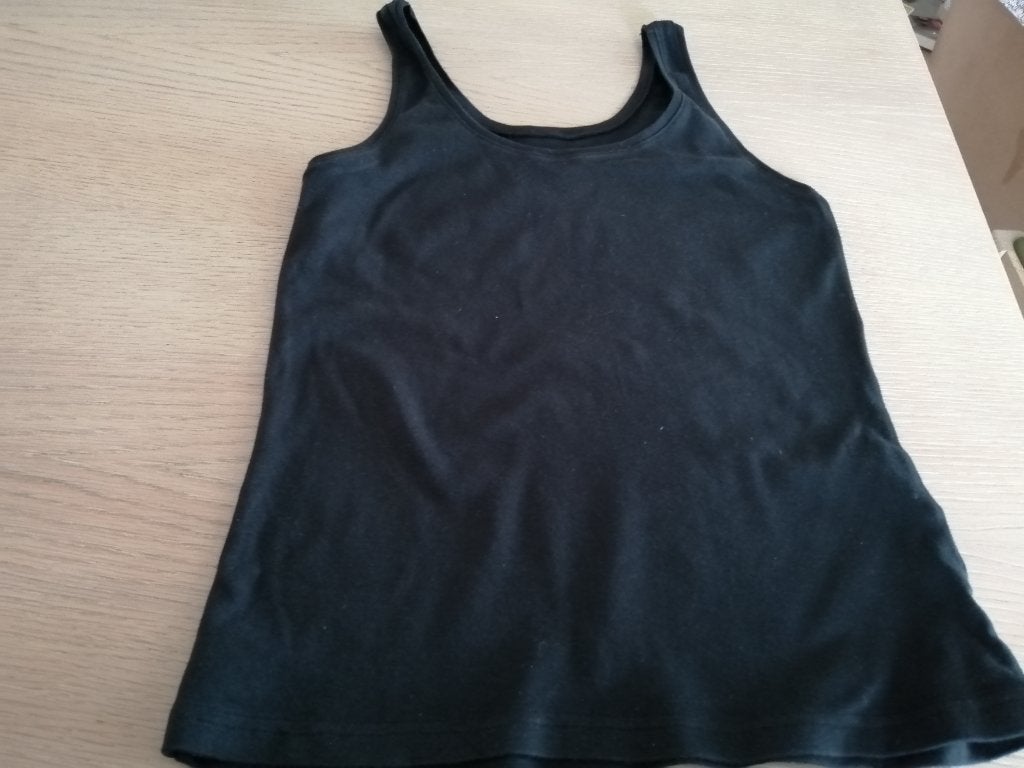 zwart topje M & S maat 42, Zwart, Maat 42/44 (L), Ophalen of Verzenden, Zo goed als nieuw