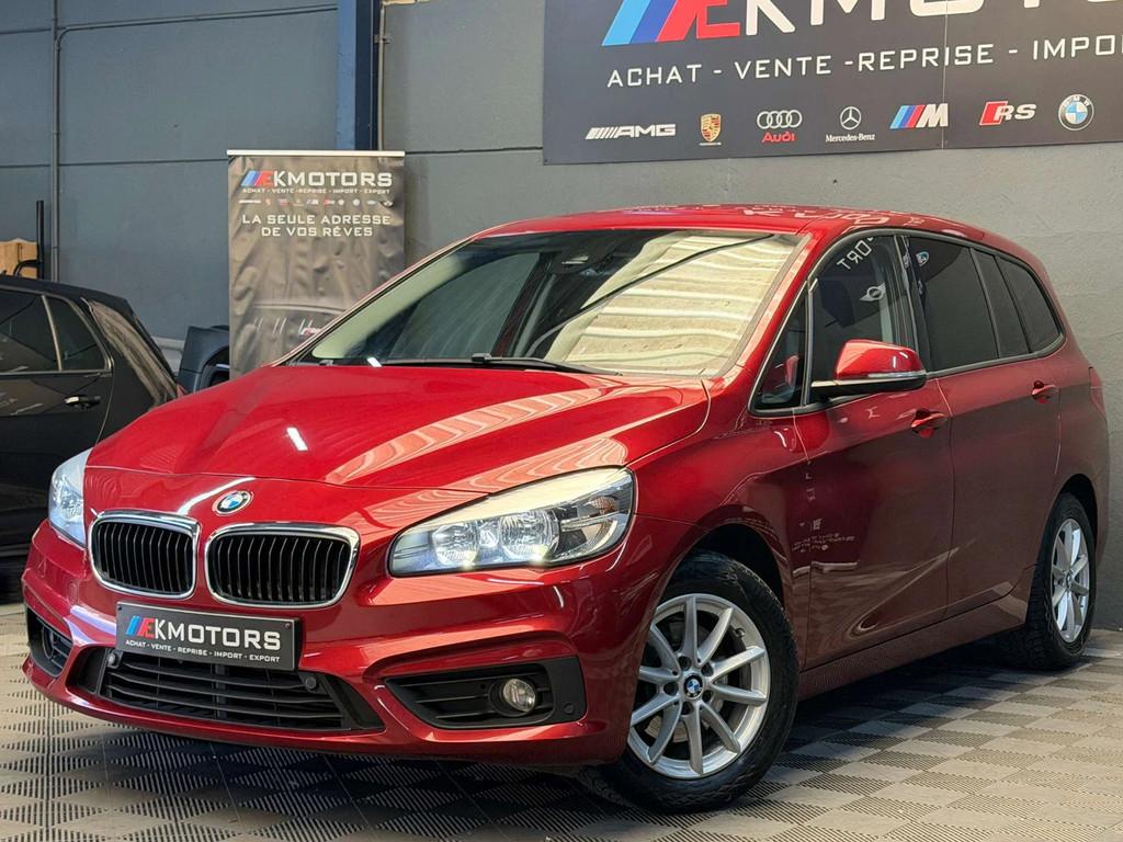 BMW 2 Serie 216 GRAND-TOURERGPSPDCACC, Autos, BMW, Rouge, Euro 6, Entreprise, 5 portes