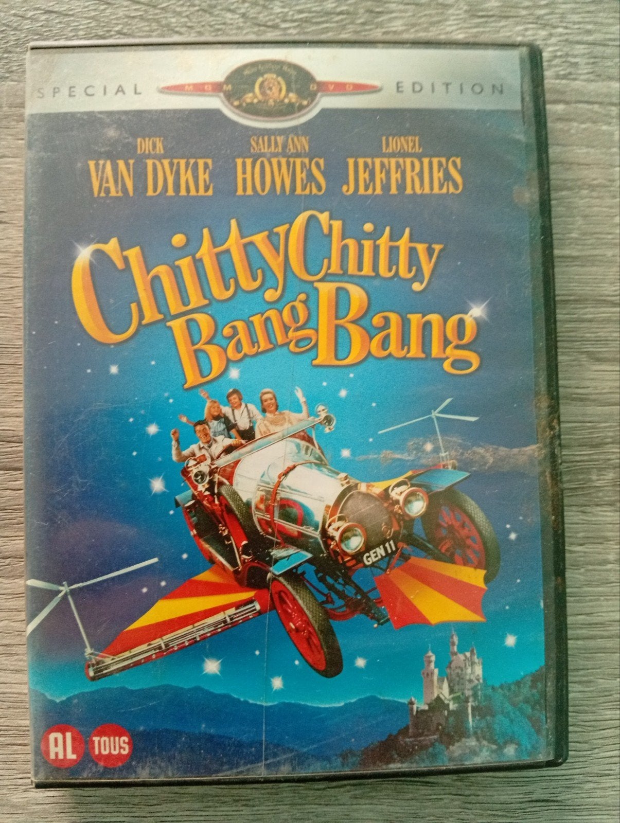 chitty chitty bang bang komedie dvd dick van Dyke, 1960 tot 1980, Alle leeftijden, Bonusmateriaal, Ophalen of Verzenden