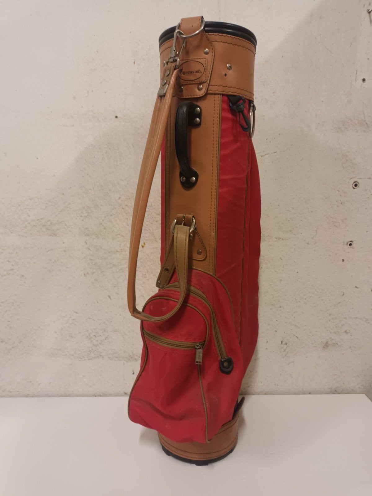 Vintage Browning Golftas – Retro Canvas & Leder (Jaren '80), Enlèvement, ##€, ##€, ###