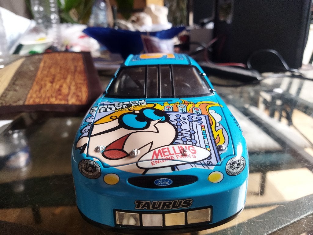 NASCAR Ford Taurus 1/18 (RARE), Ophalen of Verzenden, Zo goed als nieuw, Auto, Overige merken
