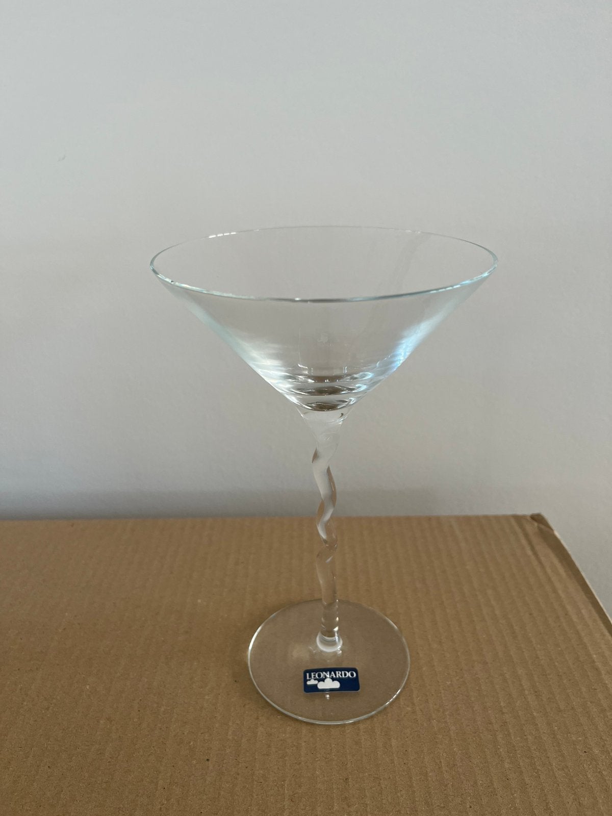 Coctail Martini glazen Leonardo, Verzamelen, Glas en Drinkglazen, Ophalen, Nieuw