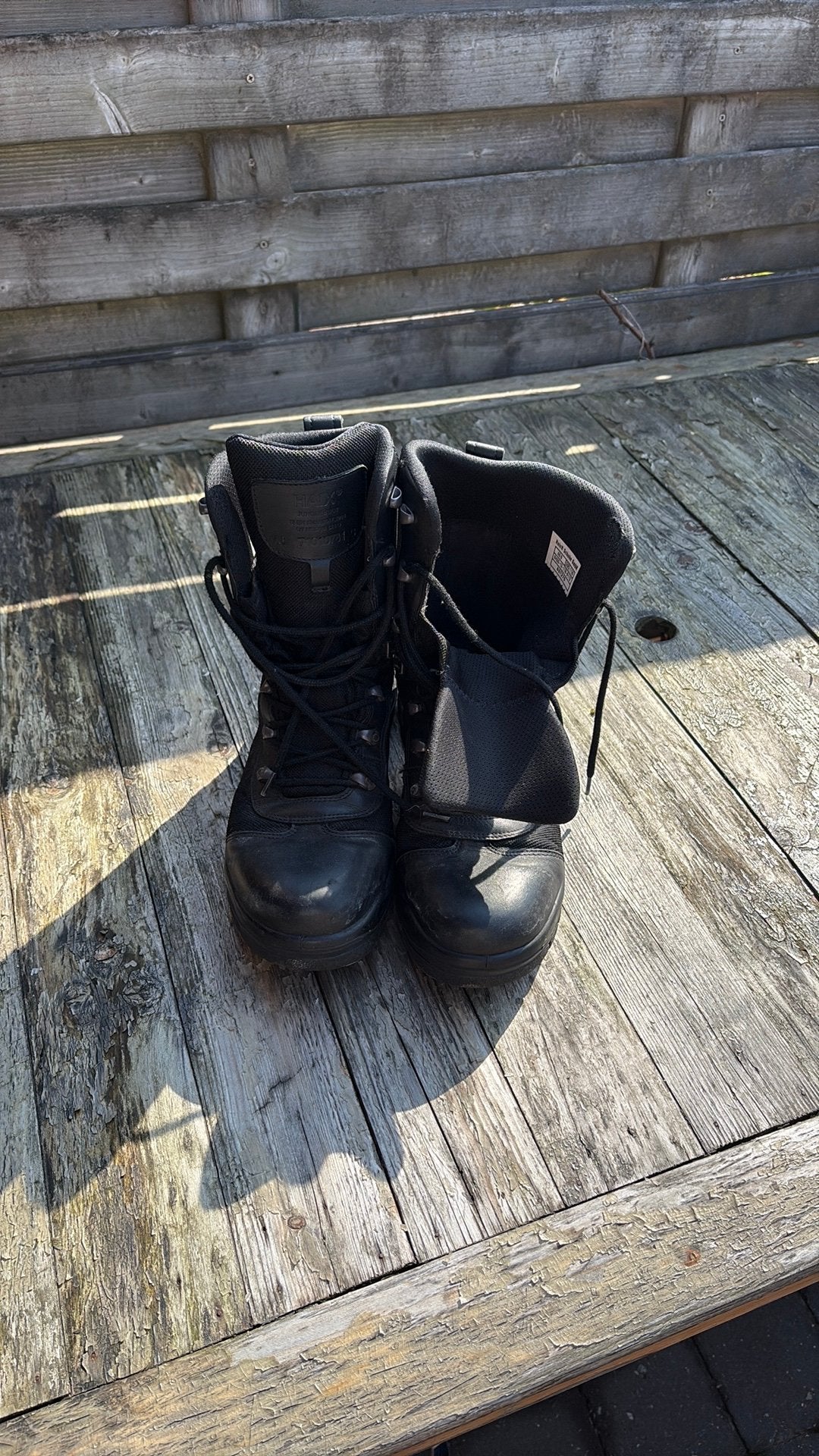 HAIX ABL, Vêtements | Hommes, Bottes, Enlèvement, Porté, Noir