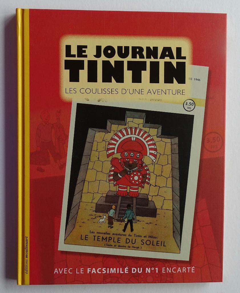 Journal Tintin Les coulisses d'une oeuvre + Facsimilé du n1, Eén stripboek, Ophalen, Zo goed als nieuw