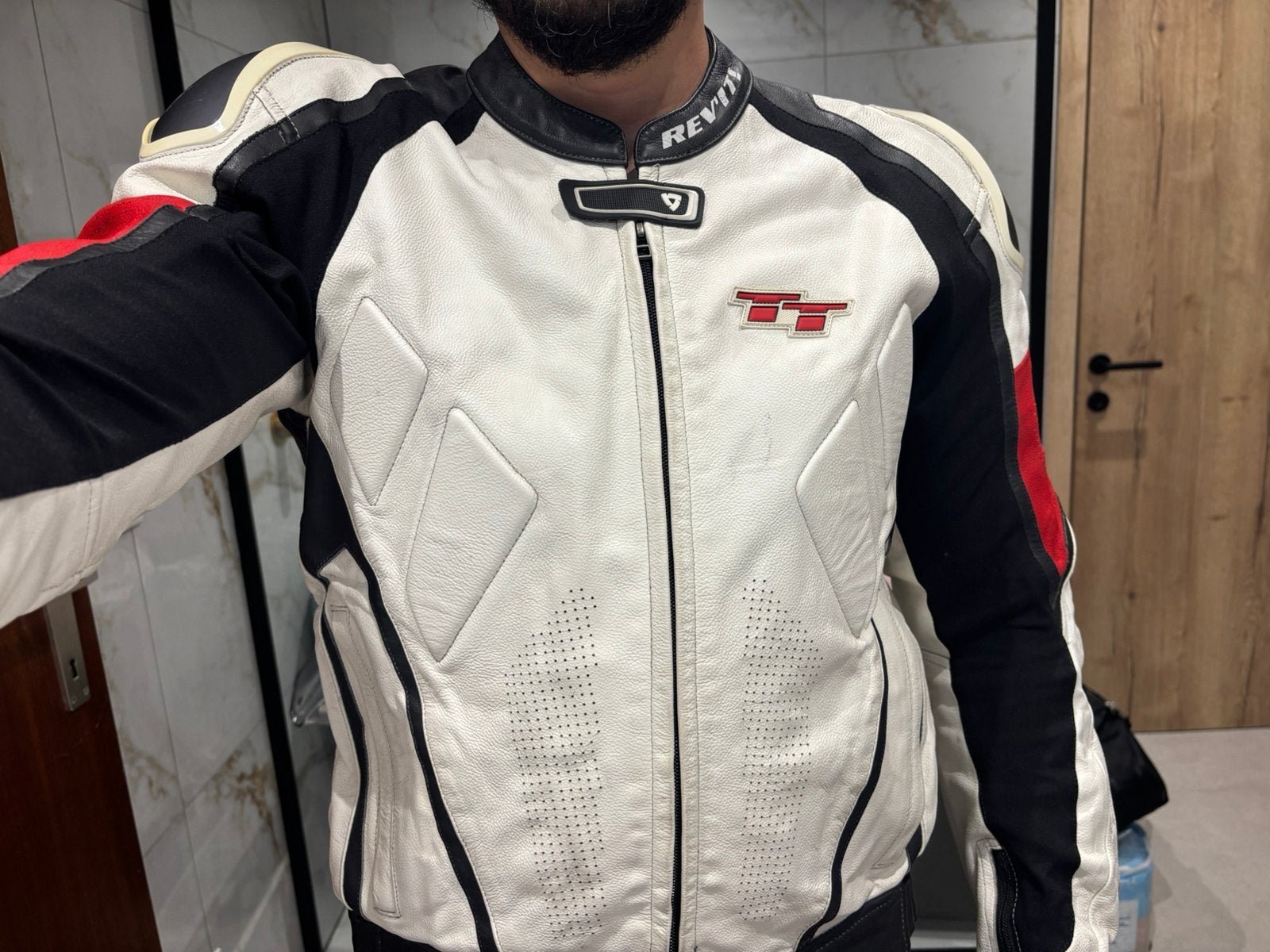 Veste de moto Revit (taille 56), Enlèvement, Manteau | cuir