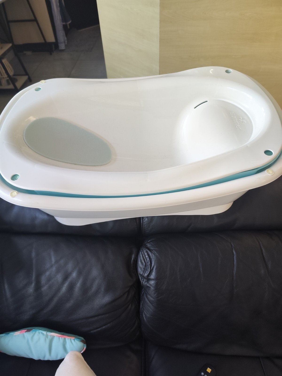 Baignoire bébé évolutive 3-en-1 Summer Infant (avec rehausse, Ophalen