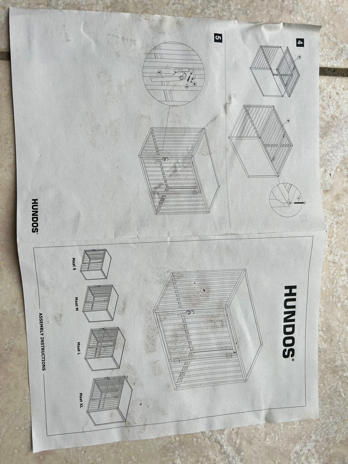 HUNDOS HONDENBENCH NIEUW IN DE DOOS, Ophalen, Nieuw