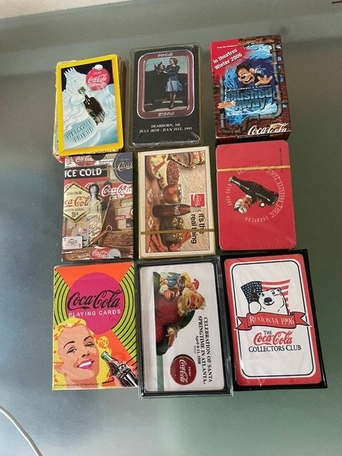 speelkaarten coca cola, Ophalen of Verzenden, Nieuw, Speelkaart(en)