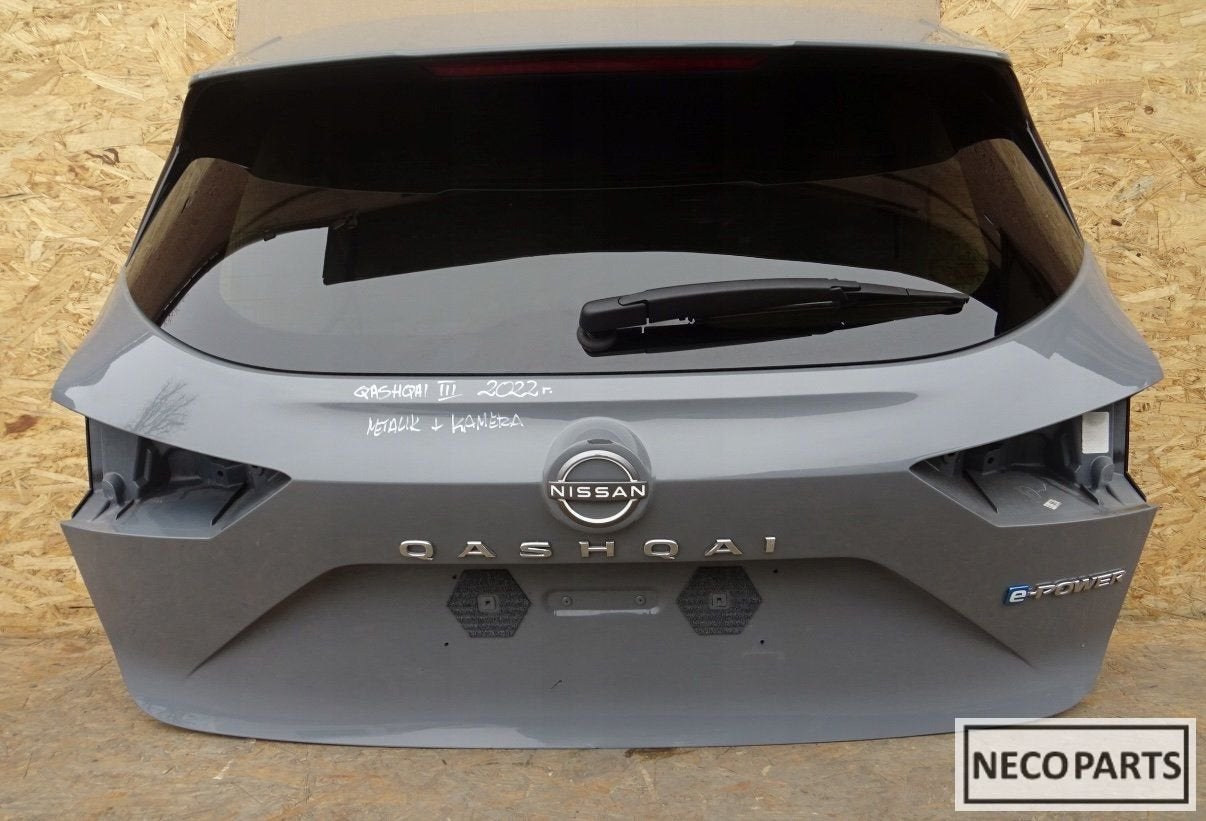 NISSAN QASHQAI J12 ACHTERKLEP KBY ALLE ONDERDELEN LEVERBAAR, Arrière, -, Haillon arrière, Utilisé