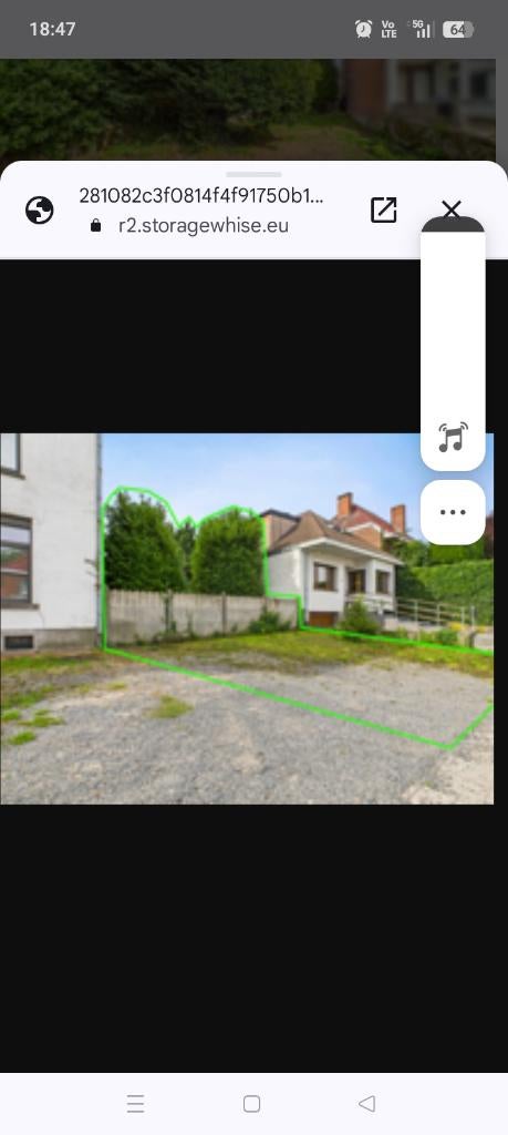 Terrain a vendre, Immo, Tournai, 200 tot 500 m²