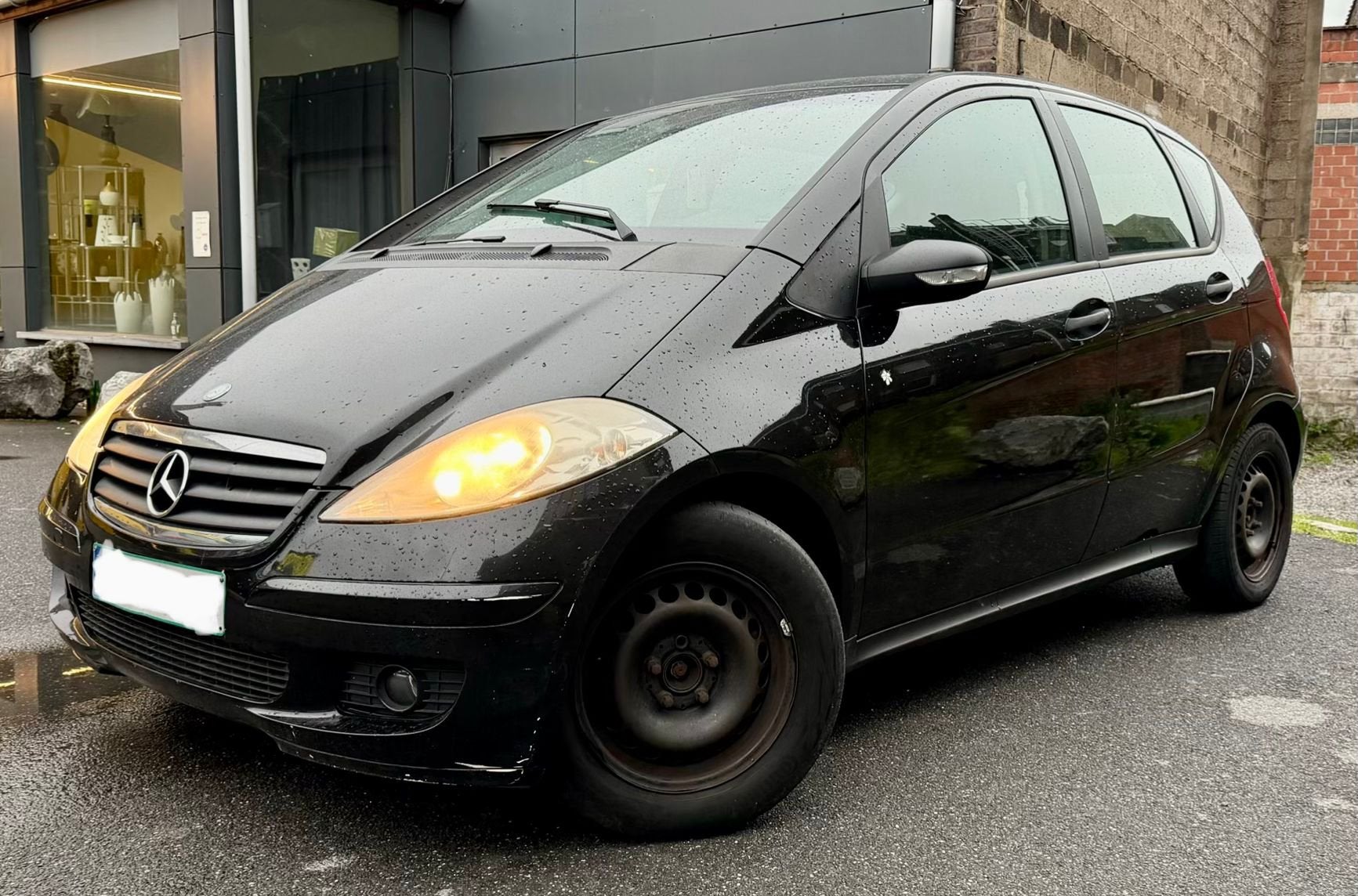 Mercedes Classe A 180D automatique, Autos, Mercedes-Benz, Classe A, Achat, Noir, 5 portes