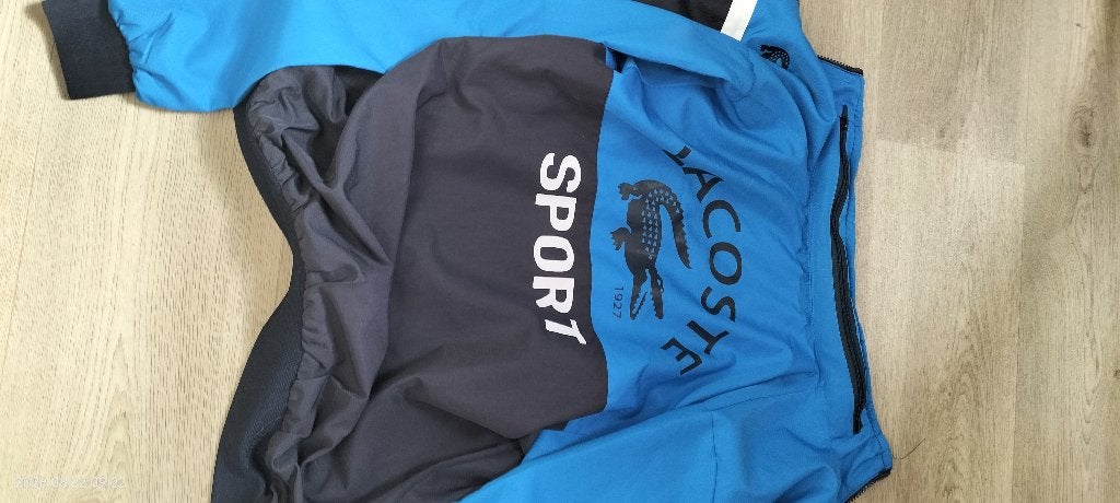 Veste Lacoste, Porté, Bleu, Autre, Enlèvement