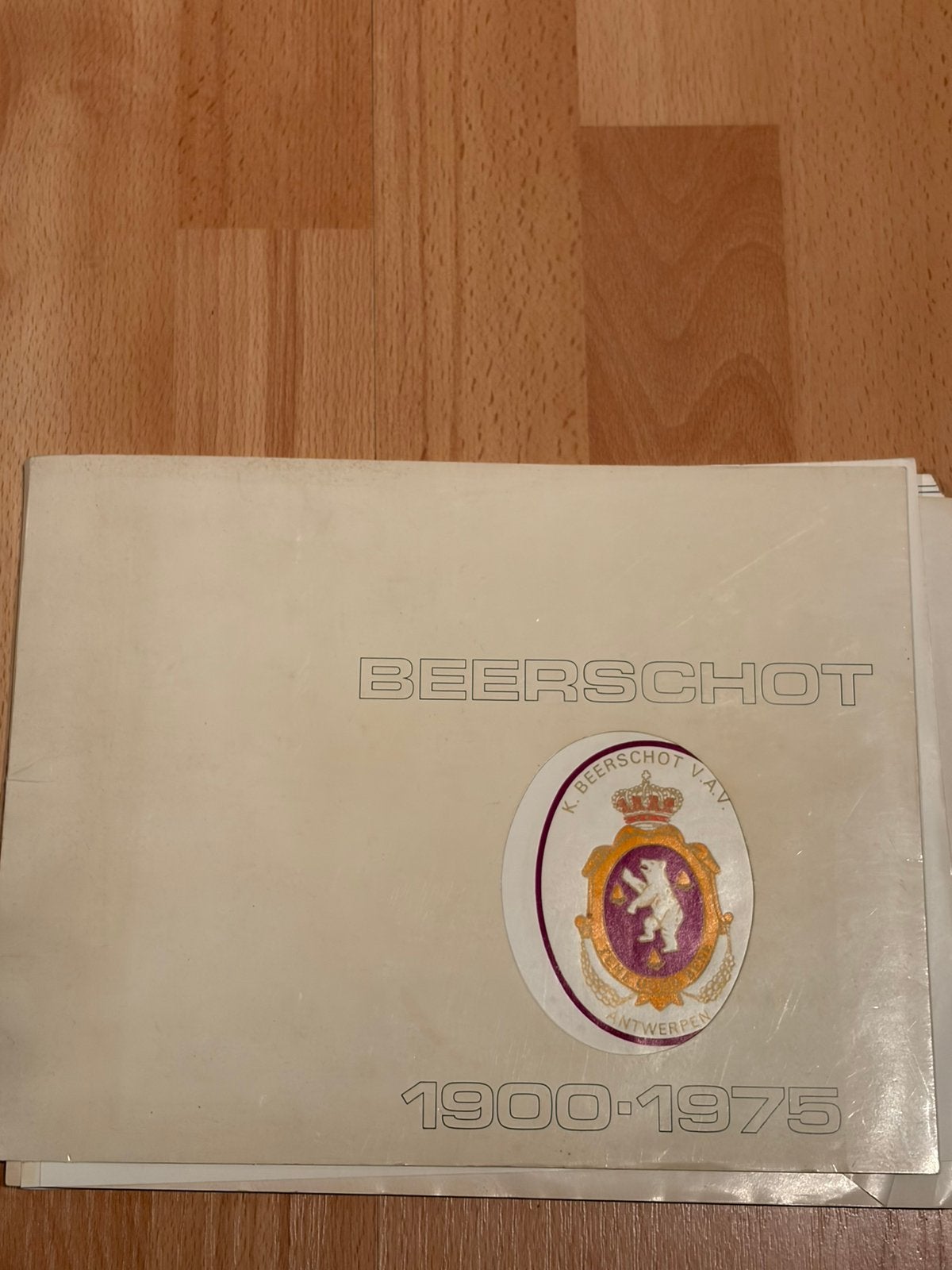 Boek 75 jaar beerschot, Boeken, Ophalen of Verzenden, Zo goed als nieuw
