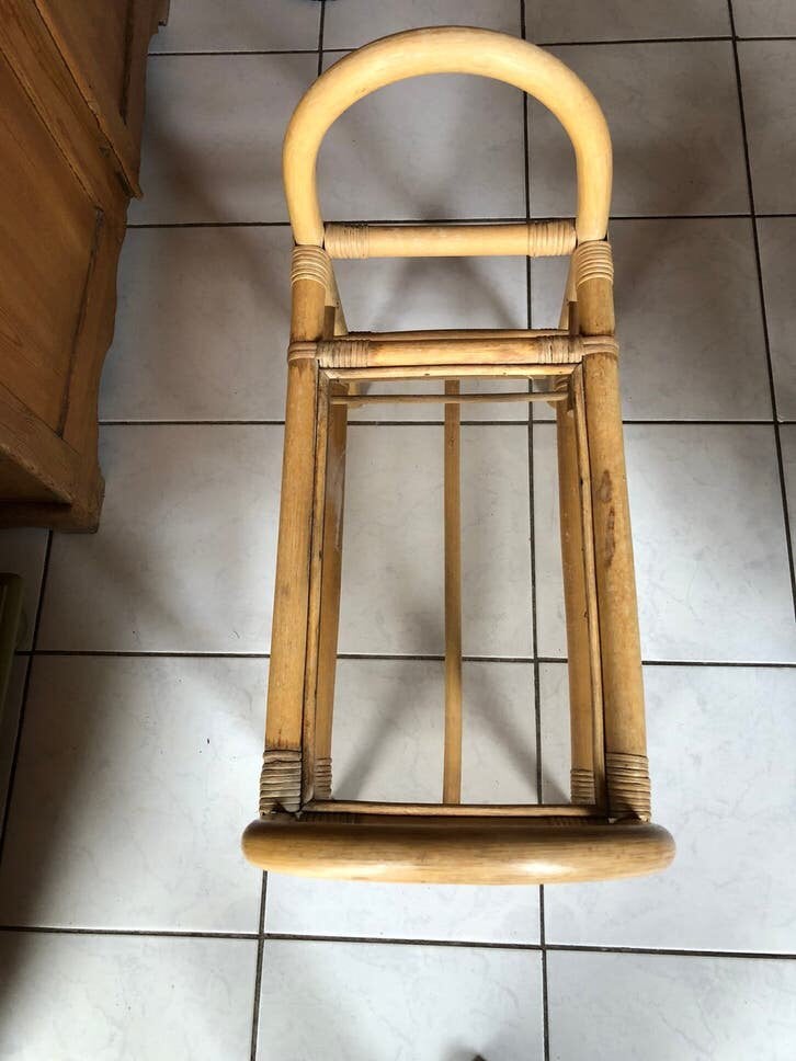 Porte revues, Enlèvement, Utilisé