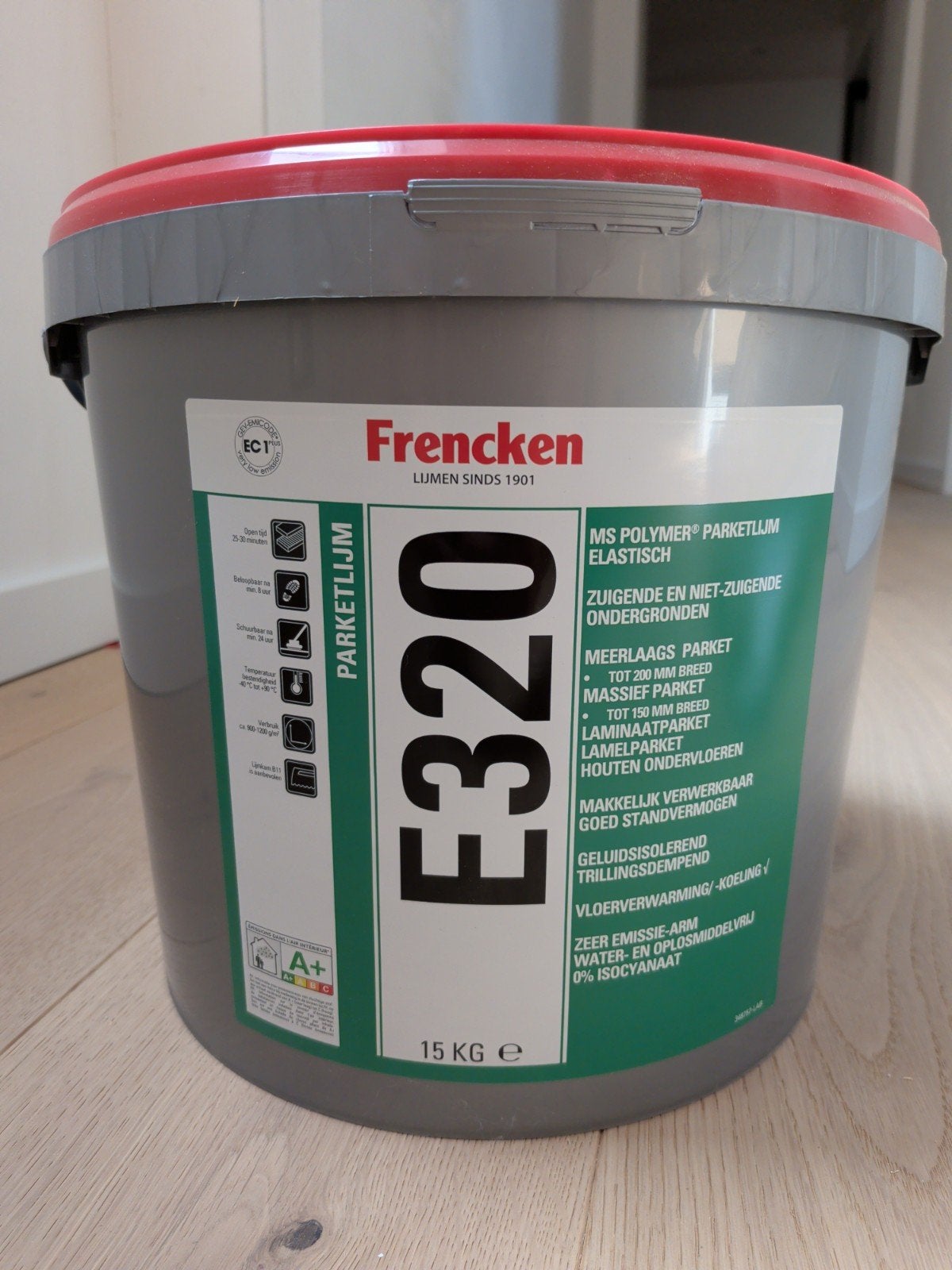 Frencken E320 parketlijm ONGEOPEND, Bricolage & Construction, Quincaillerie & Fixations, Enlèvement, Neuf, Autres types