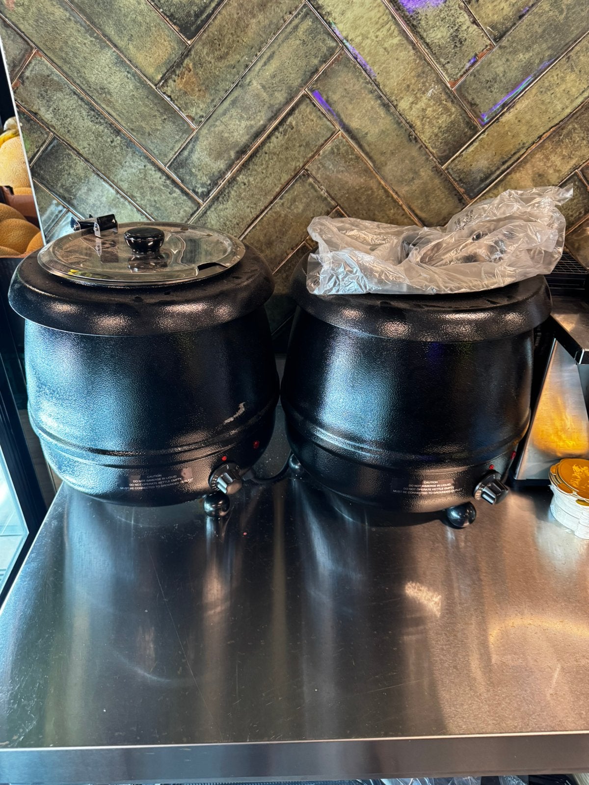 2x Soepketels 9L te koop - GGMGASTRO, Ophalen, Nieuw in verpakking