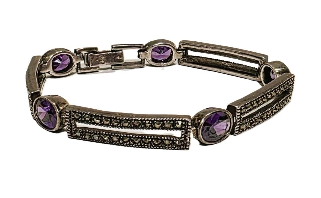 Bracelet en argent massif., Enlèvement ou Envoi, Argent