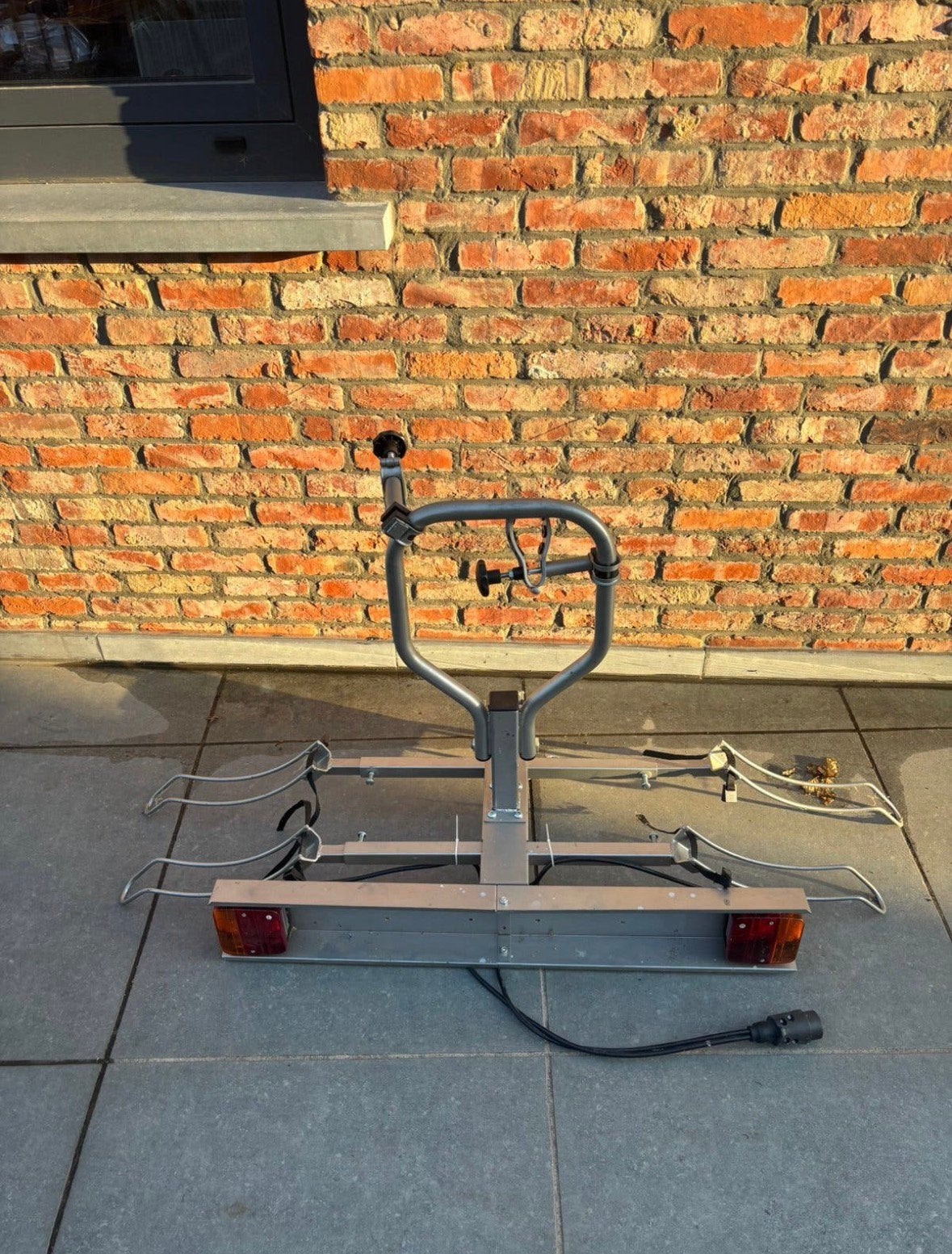 Fietsendrager voor twee fietsen, Auto diversen, Ophalen, 2 fietsen, Zo goed als nieuw, Trekhaakdrager