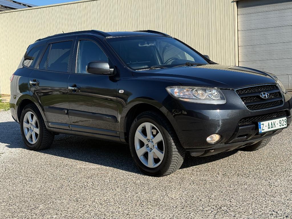 Hyundai Santa Fe 2.2crdi 4x4 Full Options, Cuir, Argent ou Gris, 110 kW, Entreprise