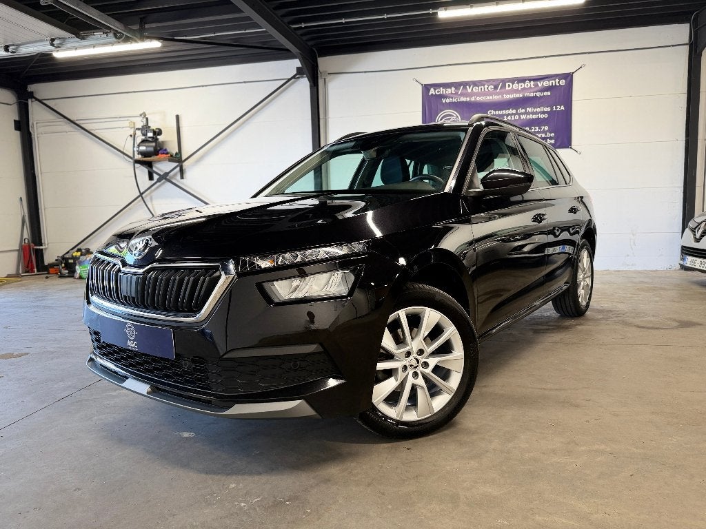 Skoda Kamiq 1.0 Ambition, Autos, Skoda, Euro 6, Entreprise, Noir, 5 portes