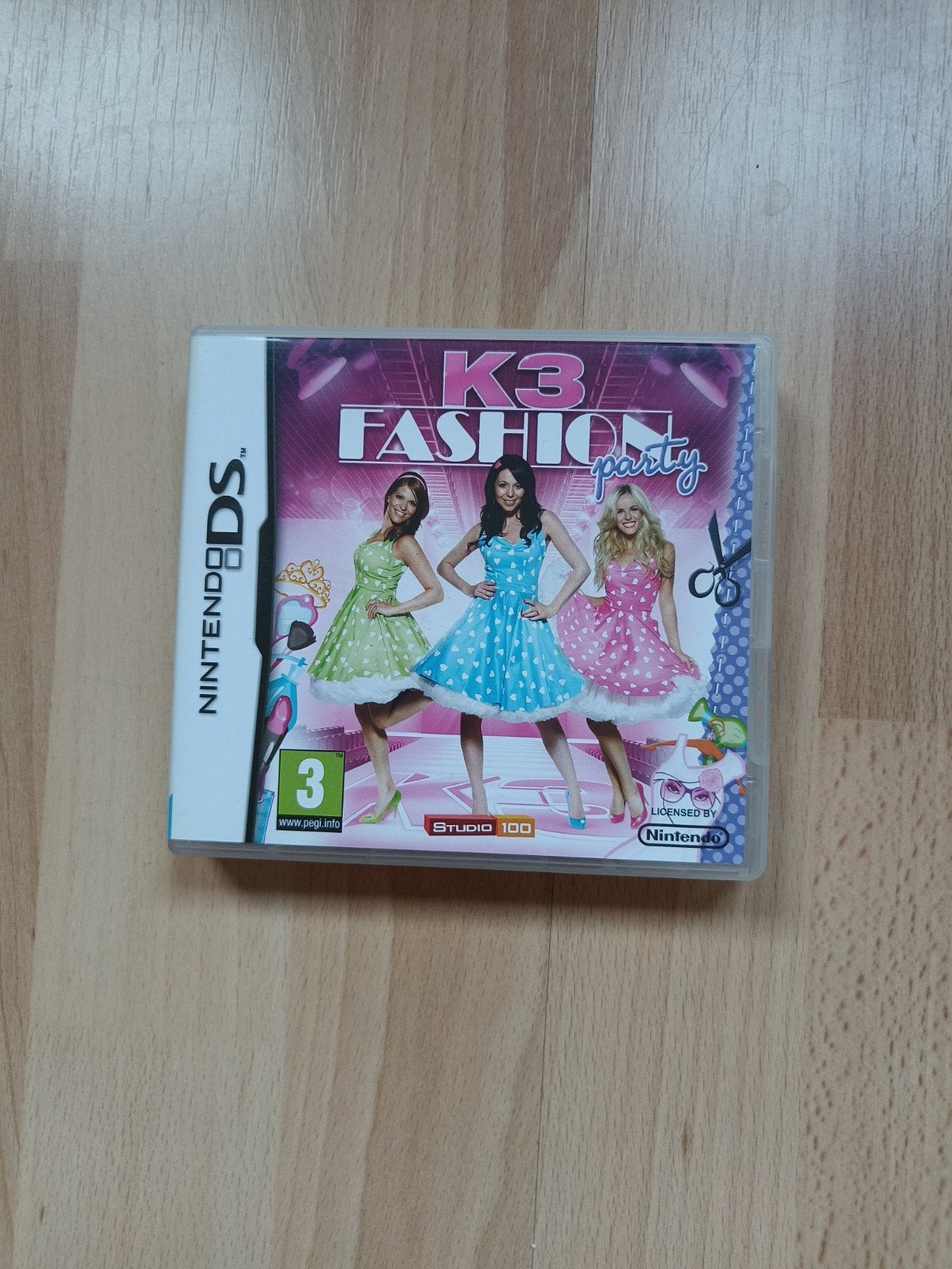 3DS K3 Fashion party, Games en Spelcomputers, Ophalen, 1 speler, Zo goed als nieuw, Vanaf 3 jaar