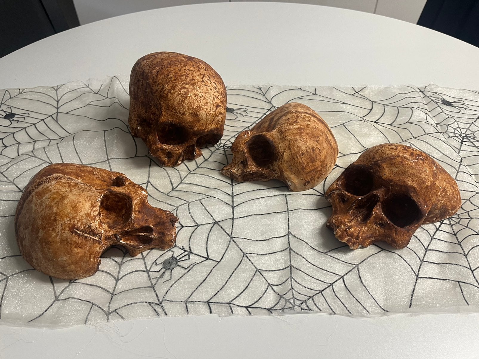 Halloween decoratie, Ophalen