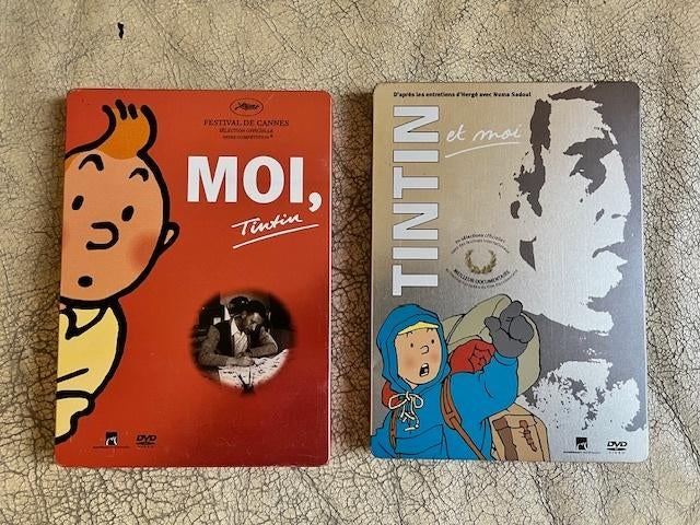2 DVD : teinter avec une belle et belle teinte, Collections, Personnages de BD, Neuf, Autres types, Tintin, Enlèvement ou Envoi