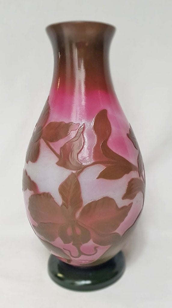 Muller vaas Cameo Art Nouveau, Antiek en Kunst, Ophalen of Verzenden
